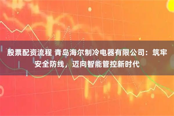 股票配资流程 青岛海尔制冷电器有限公司：筑牢安全防线，迈向智能管控新时代