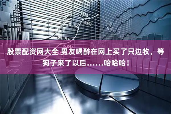 股票配资网大全 男友喝醉在网上买了只边牧，等狗子来了以后……哈哈哈！